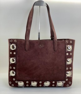 Женская замшевая сумка Valentino