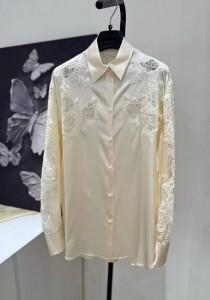 Женская рубашка Ermanno Scervino молочная