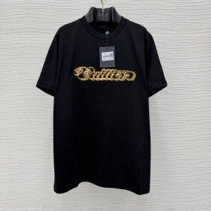 Женская футболка Louis Vuitton черная