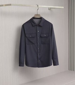 Мужская рубашка Brunello Cucinelli черная