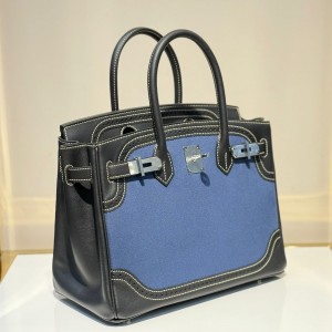 Женская сумка Hermes Birkin 30 cm черная Женская сумка Hermes Birkin 30 cm черная