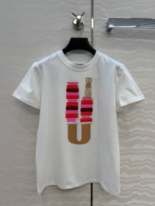 Женская футболка Hermes белая