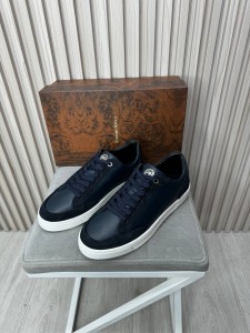 Мужские кеды Stefano Ricci синие