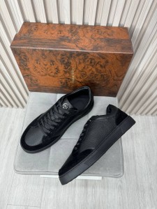 Мужские кеды Stefano Ricci черные