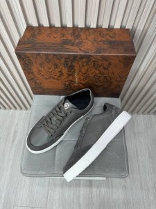 Мужские кеды Stefano Ricci серые