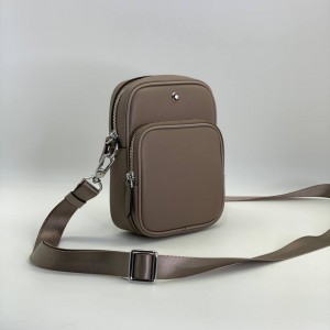 Мужская сумка мессенджер Mont Blanc бежевый