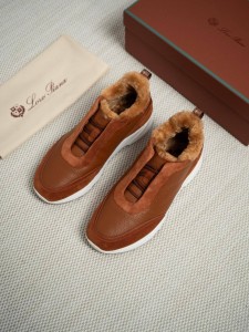 Мужские кроссовки на меху Loro Piana Мужские кроссовки на меху Loro Piana