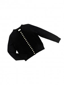 Женский кашемировый кардиган Celine черный