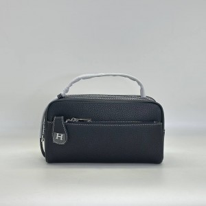 Мужская косметичка Hermes черная