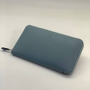 Мужской кошелек Hermes голубой