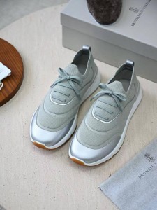 Мужские кроссовки Brunello Cucinelli мятные