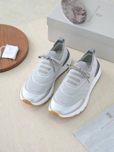 Мужские кроссовки Brunello Cucinelli серые