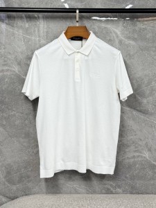 Мужское поло Loro Piana белое