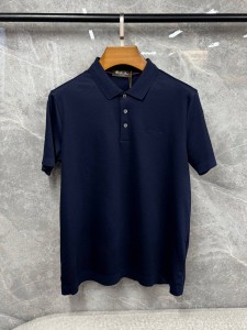 Мужское поло Loro Piana синее