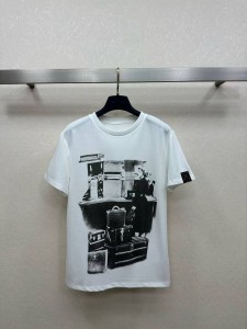 Женская футболка Hermes белая