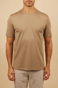 Мужская футболка Brioni бежевая