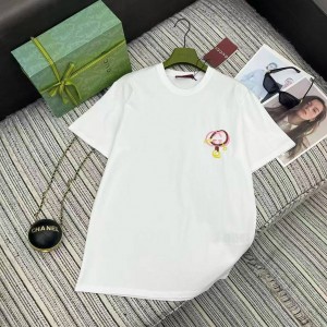 Женская футболка Gucci белая