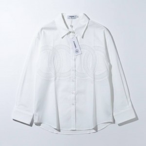 Женская рубашка Chanel белая