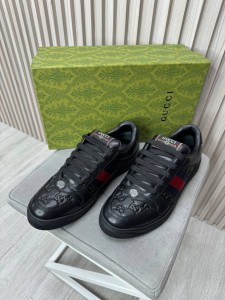 Мужские кеды Gucci черные