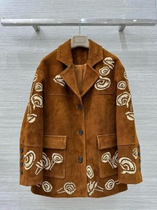 Женский замшевый жакет Ermanno Scervino