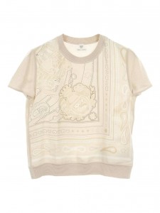 Женская трикотажная футболка Hermes