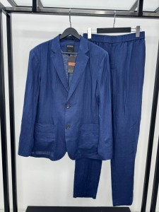 Мужской льняной костюм Zegna