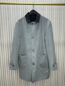 Мужское двухстороннее пальто Brunello Cucinelli Мужское двухстороннее пальто Brunello Cucinelli