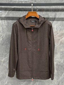 Мужская рубашка с капюшоном Kiton Мужская рубашка с капюшоном Kiton