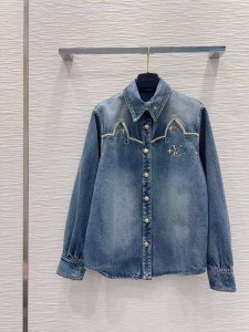 Женская джинсовая куртка Louis Vuitton