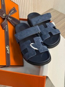 Женские шипры Hermes cиние