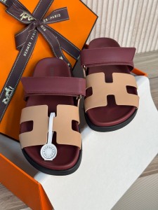 Женские шипры Hermes бордовые