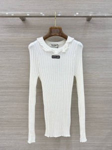 Женский лонгслив Christian Dior белый