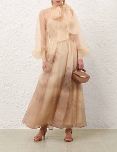 Женский костюм Zimmermann бежевый