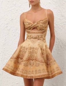 ЖЕНСКОЕ МИНИ ПЛАТЬЕ ZIMMERMANN