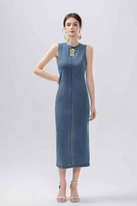 ДЖИНСОВОЕ ПЛАТЬЕ SCHIAPARELLI