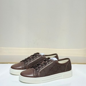 ЖЕНСКИЕ КЕДЫ GUCCI ШОКОЛАДНЫЕ
