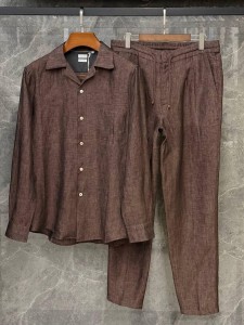 МУЖСКОЙ ЛЬНЯНОЙ КОСТЮМ BRUNELLO CUCINELLI