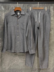 МУЖСКОЙ ЛЬНЯНОЙ КОСТЮМ BRUNELLO CUCINELLI