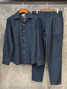 МУЖСКОЙ ЛЬНЯНОЙ КОСТЮМ BRUNELLO CUCINELLI