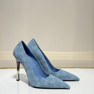 ЖЕНСКИЕ  ДЖИНСОВЫЕ ТУФЛИ GUCCI