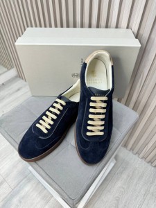 МУЖСКИЕ КЕДЫ BRUNELLO CUCINELLI СИНИЕ