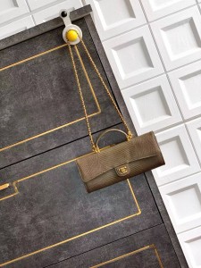 ЖЕНСКАЯ СУМКА CLUTCH WITH CHAIN ЗЕЛЕНАЯ