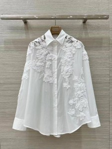 ЖЕНСКАЯ РУБАШКА ERMANNO SCERVINO БЕЛАЯ