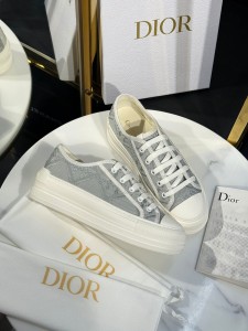 ЖЕНСКИЕ КЕДЫ CHRISTIAN DIOR СЕРЫЕ