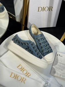 ЖЕНСКИЕ КЕДЫ CHRISTIAN DIOR СИНИЕ