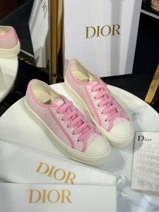 ЖЕНСКИЕ КЕДЫ CHRISTIAN DIOR РОЗОВЫЕ