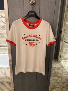 ЖЕНСКАЯ ФУТБОЛКА DOLCE&GABBANA БЕЛАЯ ЖЕНСКАЯ ФУТБОЛКА DOLCE&GABBANA БЕЛАЯ