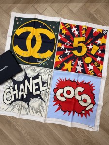 ЖЕНСКИЙ ПЛАТОК CHANEL COCO