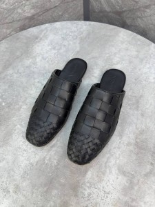 МУЖСКИЕ МЮЛИ BOTTEGA VENETA ЧЕРНЫЕ
