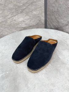 МУЖСКИЕ ЗАМШЕВЫЕ МЮЛИ KITON СИНИЕ
